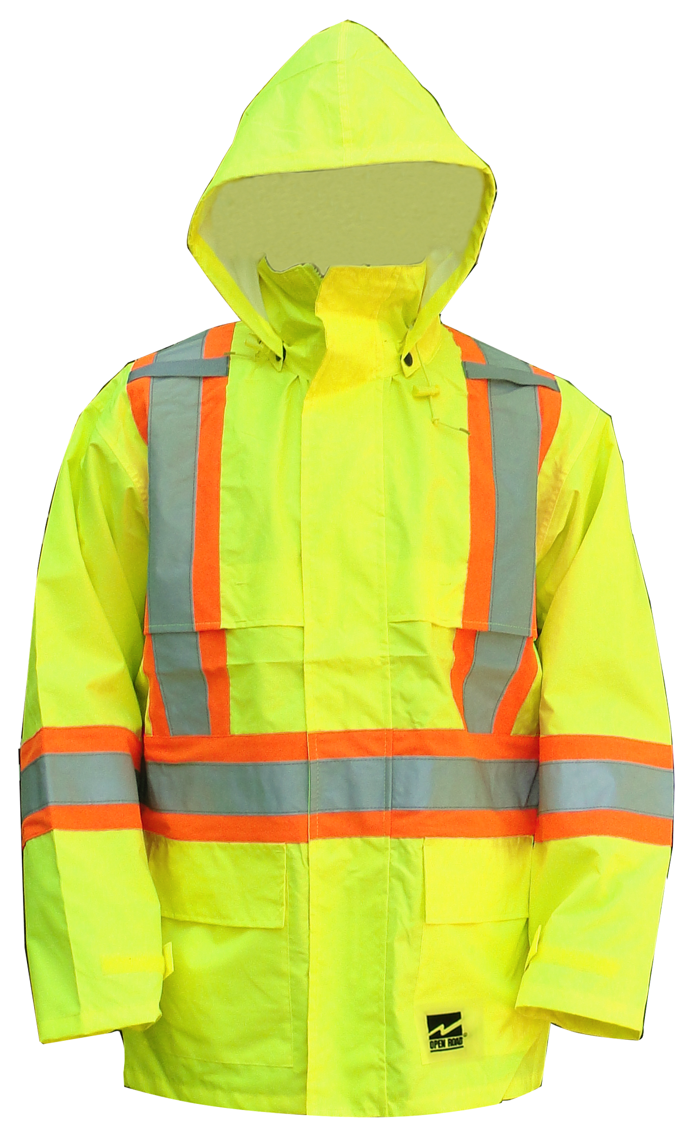 Green safety jacket class 2 level 2
