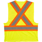 CSA Z96 Class 2 - Level 2 Green Safety Vest Back