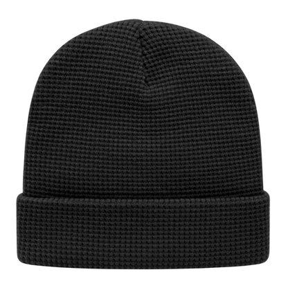 Waffle Knit Toque with Cuff - ik70