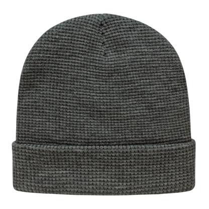 Waffle Knit Toque with Cuff - ik70
