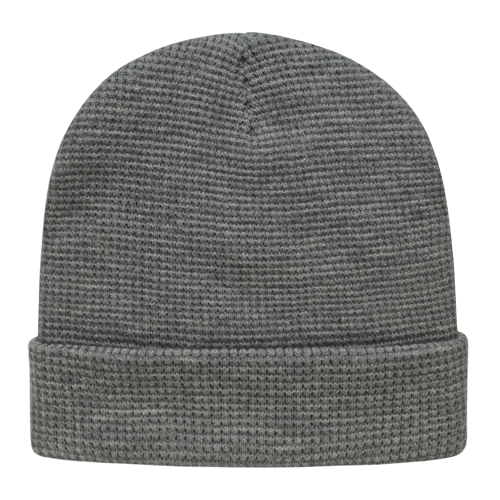 Waffle Knit Toque with Cuff - ik70