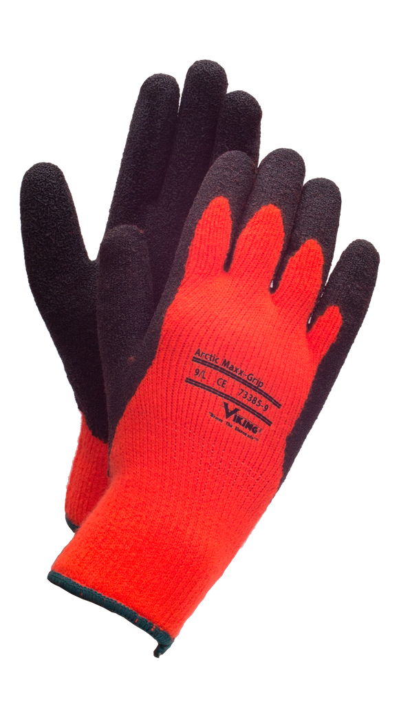 Red Maxx Grip Work Gloves
