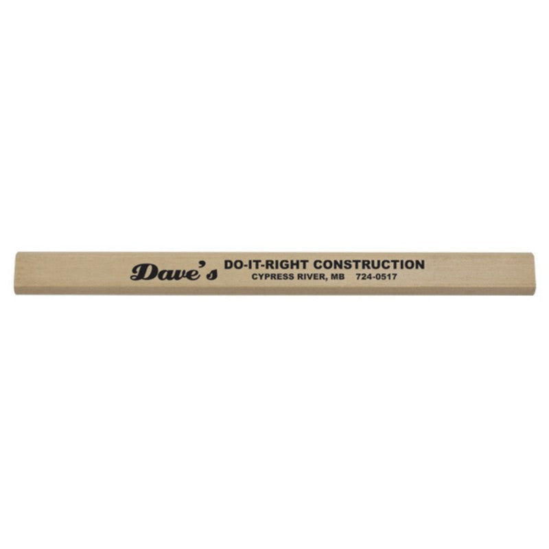 Wood Carpenter Pencil