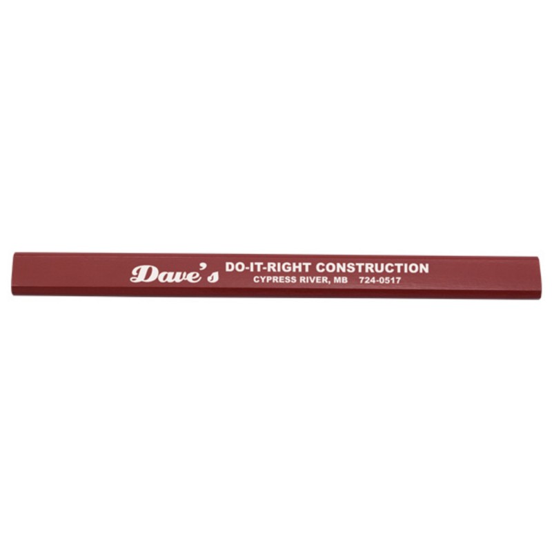 Wood Carpenter Pencil