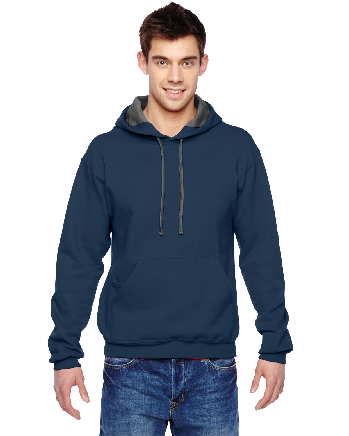Fruit of the loom sofspun pullover hoodie on sale
