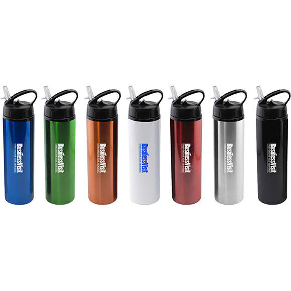 Sport Water Bottle With Flip Top Lid