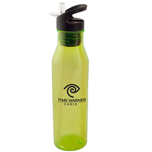 24 oz green Tritan Water Bottle