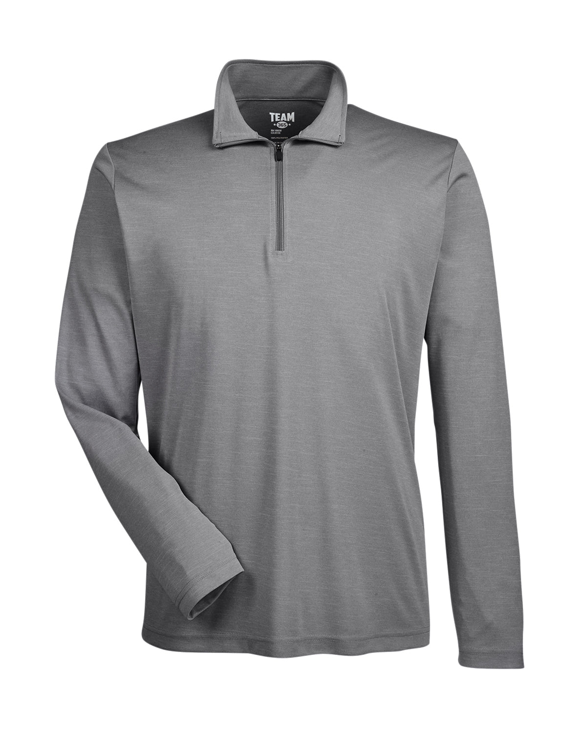 Team 365 Men's Zone Sonic Heather Performance Quarter-Zip TT31H