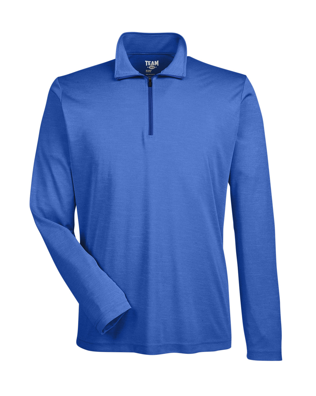 Team 365 Men's Zone Sonic Heather Performance Quarter-Zip TT31H
