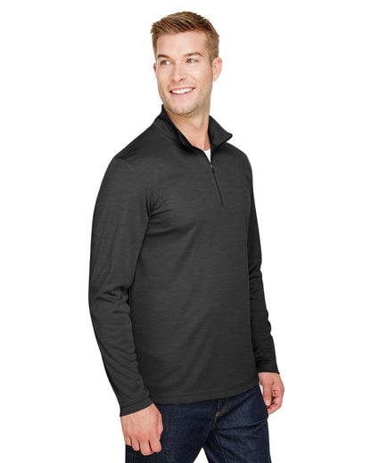 Team 365 Men's Zone Sonic Heather Performance Quarter-Zip TT31H
