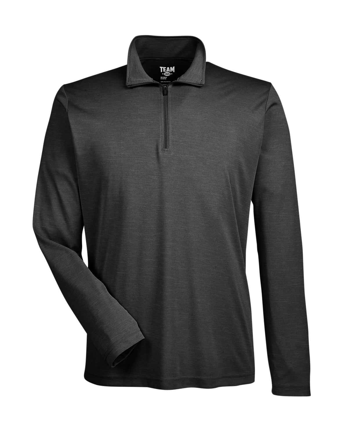 Team 365 Men's Zone Sonic Heather Performance Quarter-Zip TT31H