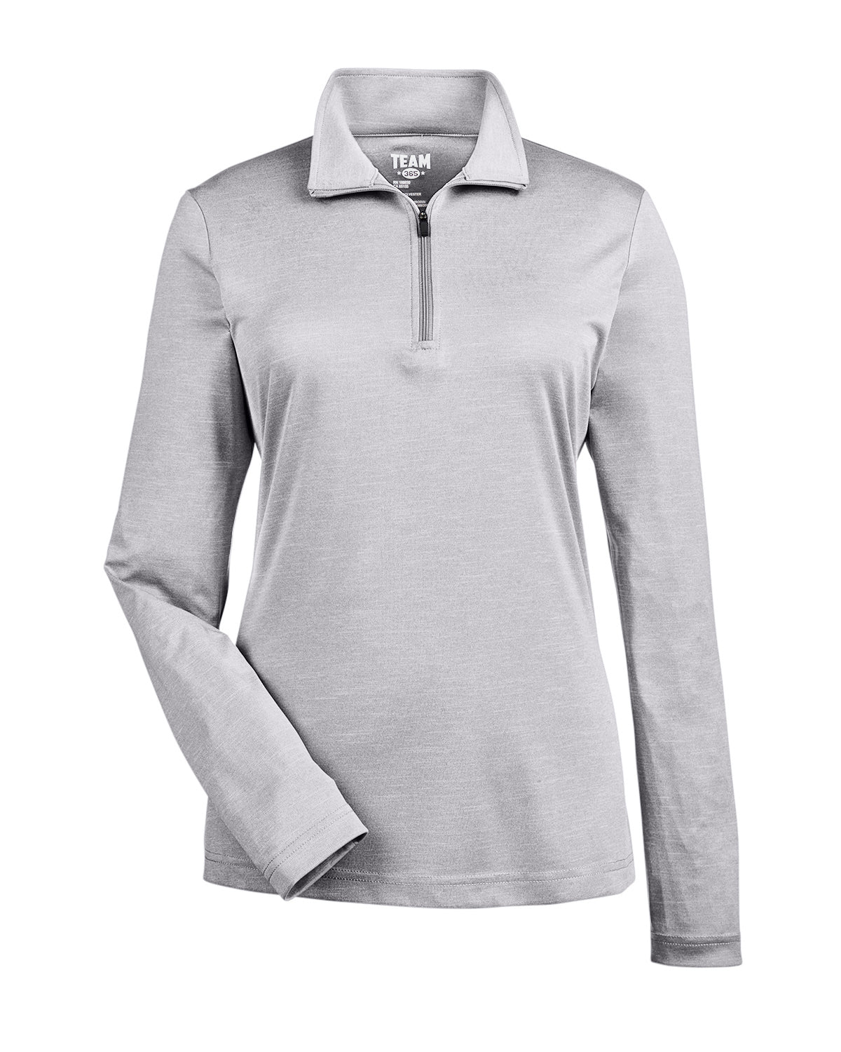 Team 365 Ladies' Zone Sonic Heather Performance Quarter-Zip TT31HW