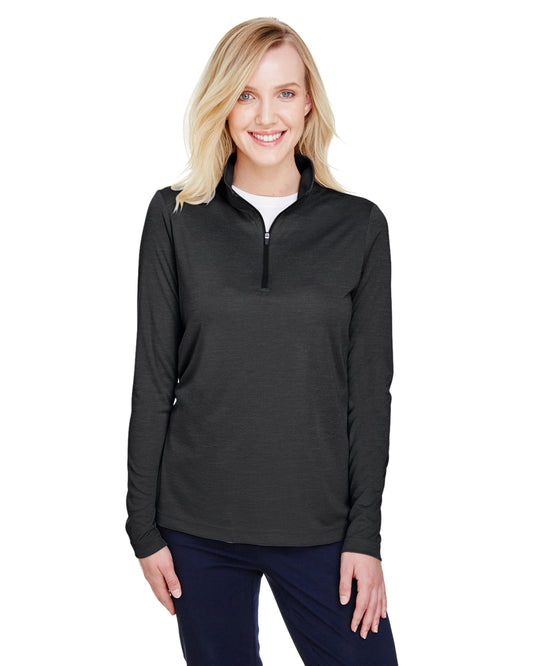 Team 365 Ladies' Zone Sonic Heather Performance Quarter-Zip TT31HW