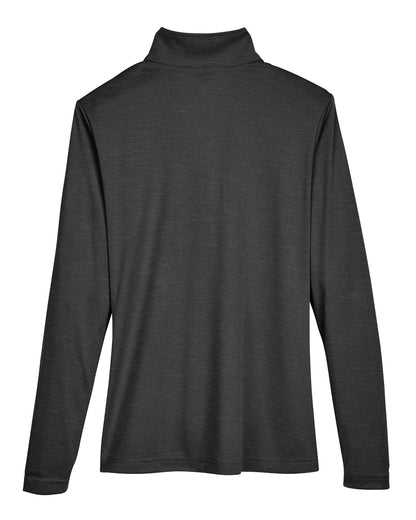Team 365 Ladies' Zone Sonic Heather Performance Quarter-Zip TT31HW
